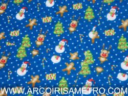 Christmas felt - Snow flakes - Xmas motifs