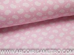 Flanel - Cornucopias - Pink