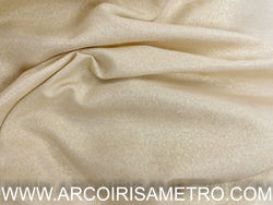 Panama / Santa Metalic fabric - Gold 