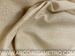 Panama / Santa Metalic fabric - Gold 