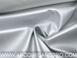 Thin Pleather - Silver