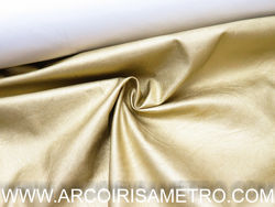 Thin Pleather - Gold