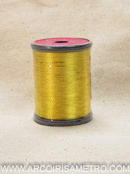 Golden embroidery thred
