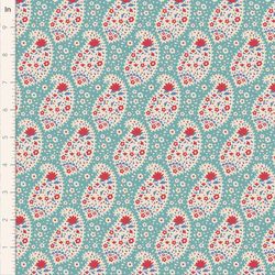 TILDA - Jubilee - Teardrop Teal 100556