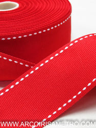 Backstitch ribbon