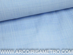 Linen texture print  - Baby blue