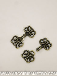Metallic clasp - ORNAMENTED ROPE