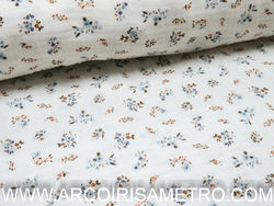 Printed muslin - flowers
