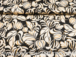 Printed cotton - flowers 