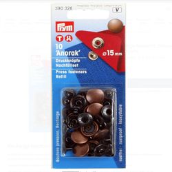 ANORAK PRESS FASTENERS 15MM - copper