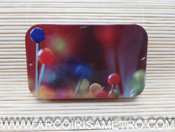 STEEL GLASS HEAD PINS IN  TIN