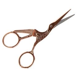 Large Stork scissors - Rose Gold  