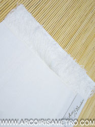 LINEN Baptism towel - crud