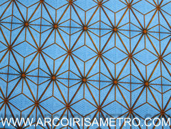 Printed cotton - Geometric 3D