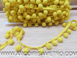 POMPONS REGULAR - AMARELO