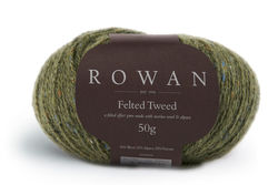 LÃ ROWAN - FELTED TWEED - Khaki 228