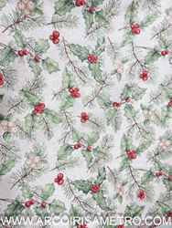 JACQUARD / GOBELIN  FABRIC - MISTLETOE 