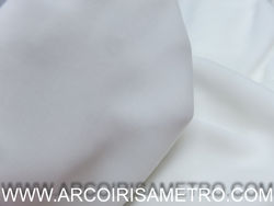 CHIFFON - PLAIN WHITE 