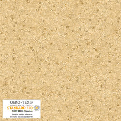 Stof Christmas 2024 We Love Christmas 4591-204 Beige Gold