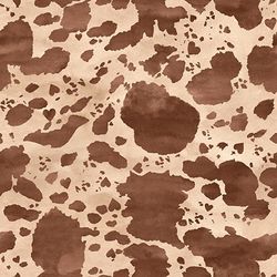 Blank - Sand Cow Print Western Boho Baby