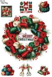 DTF QUICK N EASY TRANSFERS - SEWING CHRISTMAS