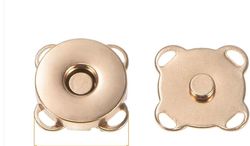 sew-in 20mm Magnetic closure - ROSE GOLD