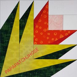 PAPAPATCH Quadrado para paper foundation piecing - Estrelicia