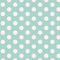 TILDA - Medium Dots Teal Bolas Jade 130001