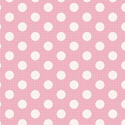 TILDA - Medium Dots Pink Balls - 130003