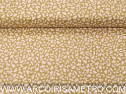 Gotas - Dark yellow with baby pink