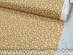 Gotas - Dark yellow with baby pink