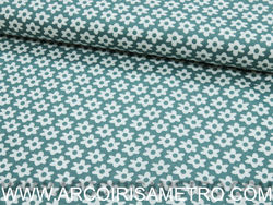 Gotas - Flowers on green