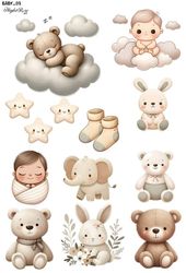 DTF QUICK N EASY TRANSFERS - INFANT MOTIFS