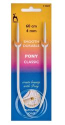 PONY - AGULHAS CIRCULARES  4 MM