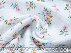 Muslin -  Flowers