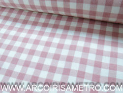 Checked flanel - Dusty Pink