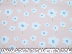 Printed piquet - Flowers