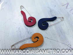 SHAWL / SCARF PIN - SWIRL 
