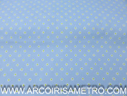 PIQUET - DAISIES ON BLUE BACKGROUND