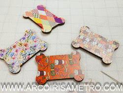 EMBROIDERY FLOSS WINDING BOBBINS