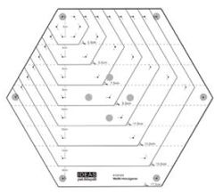 MULTI-PURPOSE HEXAGONAL RULER