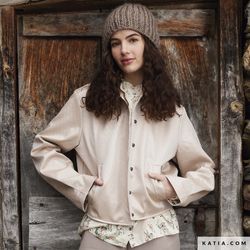 KATIA -  2274-2 Vegan Leather Braid Star White 