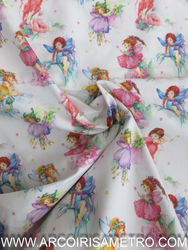 TECIDO FADINHAS COLORIDAS