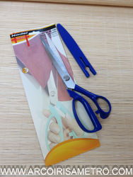 SEAMSTRESS SCISSORS  25 CM - COLORS