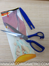 SEAMSTRESS SCISSORS  25 CM - COLORS