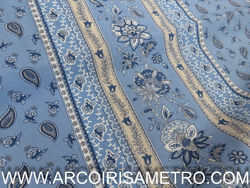 FRENCH PROVENCE PRINT -  WIDE STRIPE