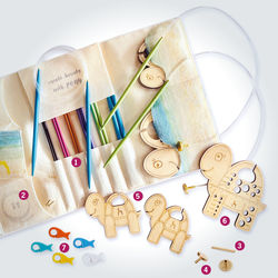 PONY KNITTING NEEDLE SET - THE OCEAN