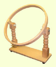 ELBESEE - BASTIDOR DE MADEIRA COM SUPORTE 20 CM