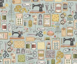 Makower - Atelier - 131_B Couture – Blue