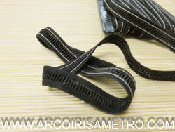 ELASTICO DECORATIVO FRANZIDO - 15MM